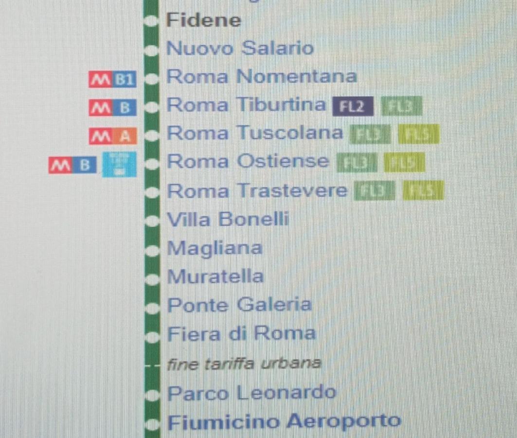 A Casa Di Delia - Stazione Fidene Apartment Rome Luaran gambar